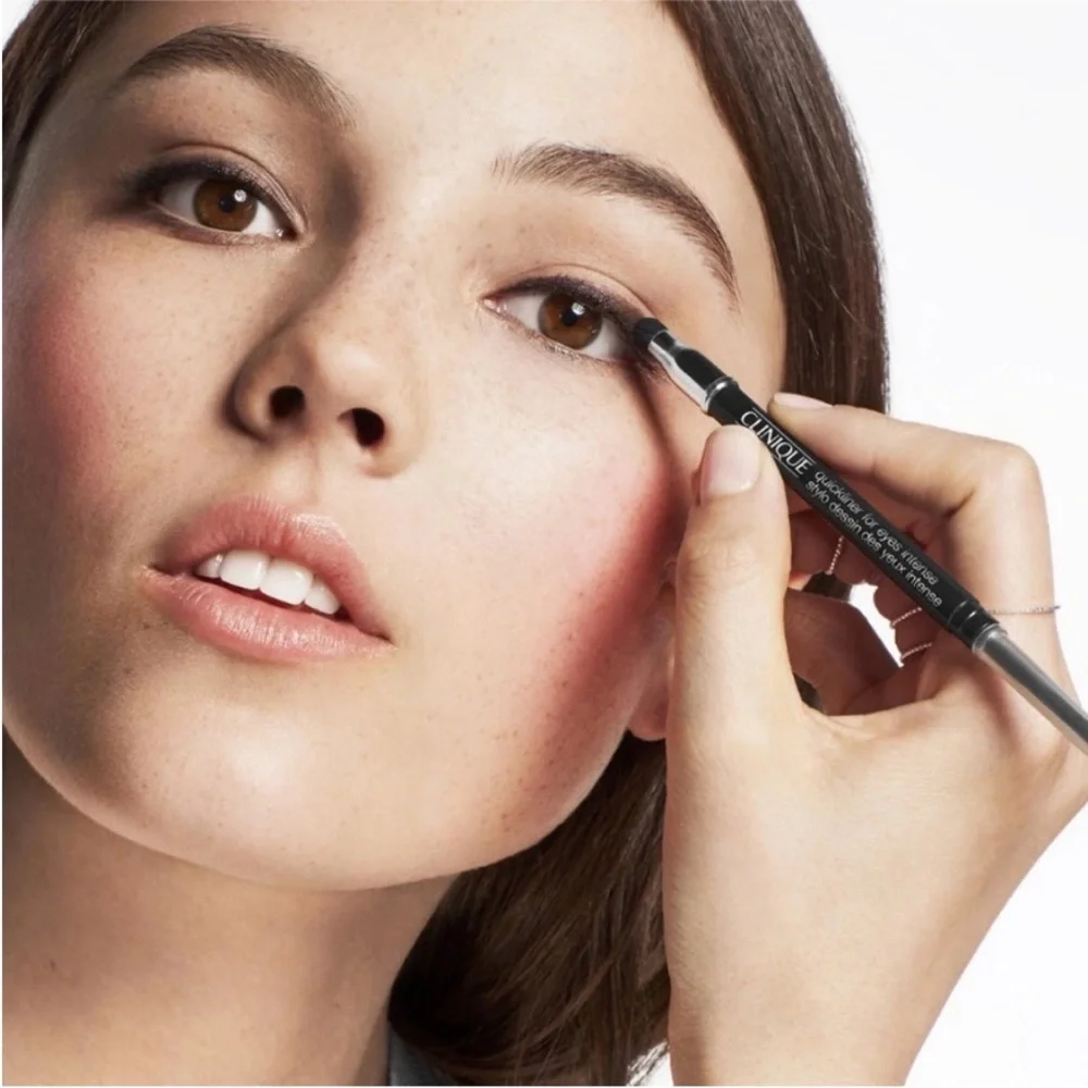 💫Clinique Quick Liner Eyes Intense Pencil Eyeliner Black Double Sided NEW